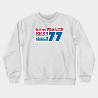 TransFrance Race Design Crewneck Sweatshirt